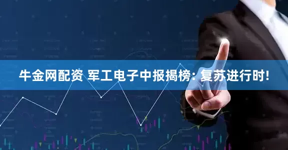 牛金网配资 军工电子中报揭榜: 复苏进行时!